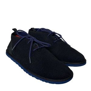 UGG MEN'S Navy Maksim HyperWeave Knitted Chukka Shoes Size 15 US